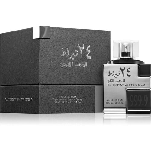 Lattafa 24 Carat White Gold parfumska voda uniseks 100 ml Cene