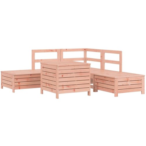 VidaXL 6-dijelni set vrtnih sofa od masivne duglazije i jelovine Slike