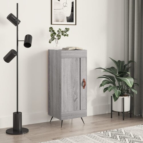 vidaXL Komoda boja hrasta sonome 34 5x34x90 cm od konstruiranog drva Cijene