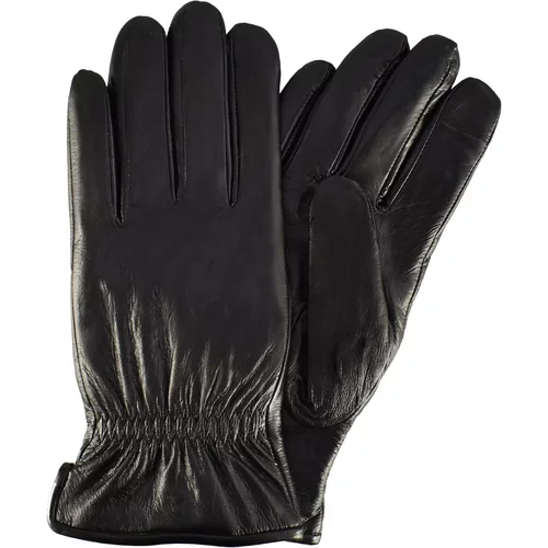 Semiline Man's Men Leather Antibacterial Gloves P8217-0