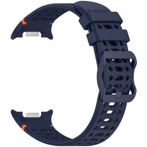 INF Združljiv s Samsungom: Silikonski pa&scaron;ček z luknjami za Galaxy Watch 8/8 Classic Blue, (5000085951) Cene