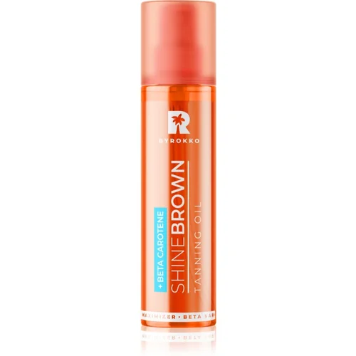 Byrokko Shine Brown Beta Carotene ulje za sunčanje 150 ml