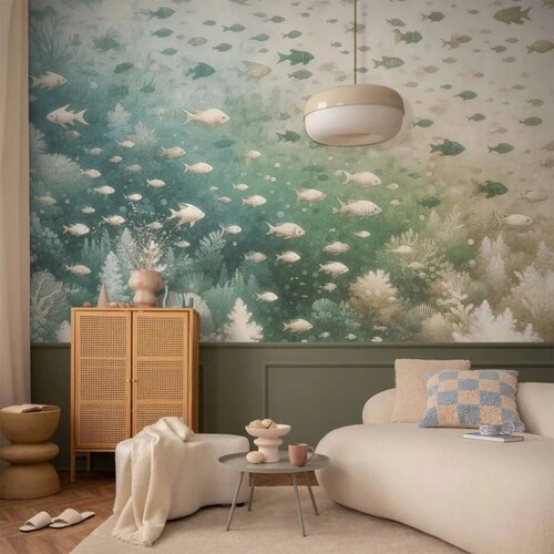  Foto tapeta - The marine world 450x315 Standard Cene