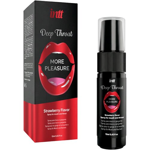 Intt Deep Throat Mouth Spray Strawberry 12ml Slike