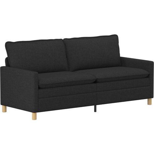 SOFA Crna 196 x 81 x 87,5 cm Tkanina Slike