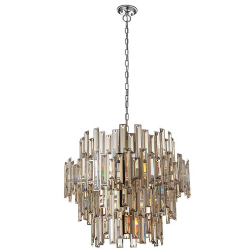  Endon 72746 - Kristalni luster na lancu VIVIANA 15xE14/40W/230V zadimljena Slike
