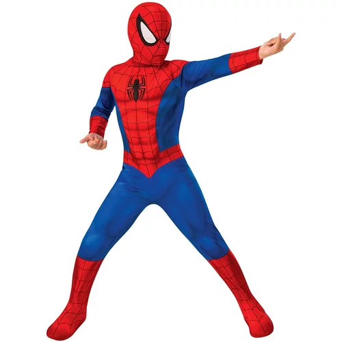 Rubies Pustni kostum za otroke Spiderman classic 8-10 let