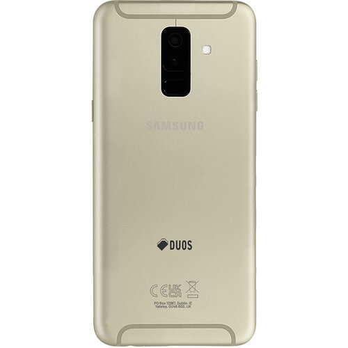 Samsung Originalen pokrov baterije za Galaxy A6 Plus z vgrajenim lepilom, Zlata, (5000037800) Cene