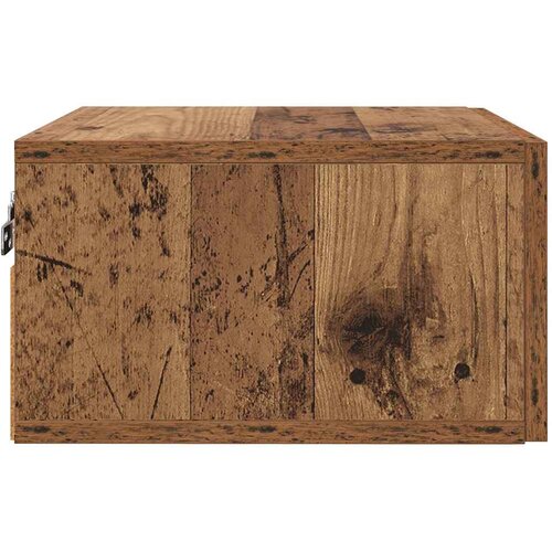  Noćni ormar 2 kom. 35 x 35 x 20 cm Konstruirano drvo Staro drvo Slike