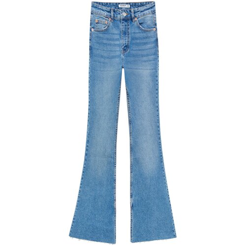 Pull&amp;amp;Bear Kavbojke moder denim Slike