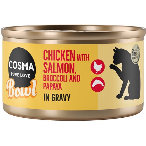  Varčno pakiranje Cosma Bowl 24 x 80 g - Pi&scaron;čančje prsi z lososom Cijene