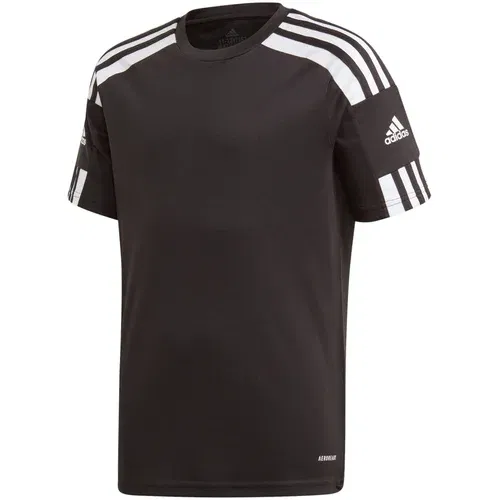 Adidas Tehnička sportska majica 'Squadra 21' crna / bijela