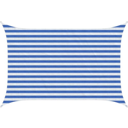  Jedrilica za sunčevu sjenu Plava i bijela 2 x 3 m HDPE Cene