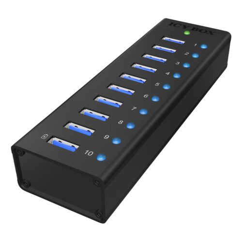 Raidsonic ICY BOX IB-AC6110 10-Port USB 3.0 Hub Cijene