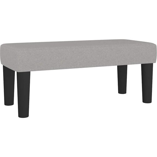  Krevet s oprugama i madracem svjetlosivi 120x190 cm od tkanine Slike