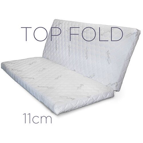 Latex Du&amp;scaron;ek Top Fold Organic Cotton 160x200cm, Beli Slike