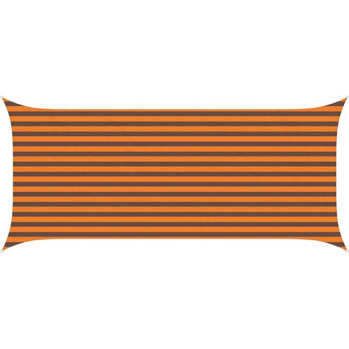 vidaXL Sončno platno Oranžna in Rjava 4,5 x 2 m 100% poliester Oxford, (5000222590) Cene
