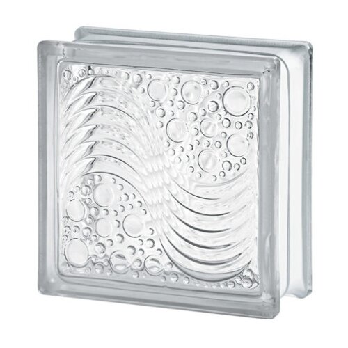 SEVES GLASS BLOCK Prizma staklena 19x19cm CLEAR MARINA 1919/8 SGB Slike