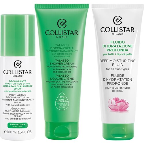 Collistar Deep Moisturizing Fluid Travel Kit darilni set Slike