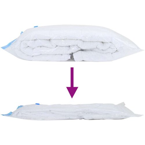 vidaXL vakuumska putna vreća Prozirna Plastika 130 x 100 cm Cijene