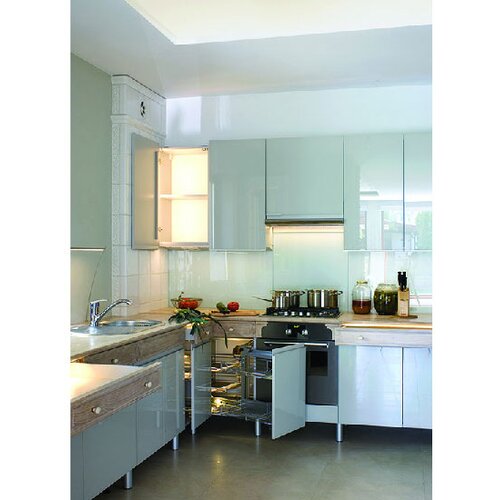 KLUS LED profil 45 ALU - kotni, mat Slike