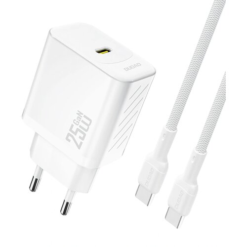 Dudao A27CEU PD 25W GAN POLNILEC Z USB-C KABLOM ZA IPHONE 12 13, (5000262114) Cene