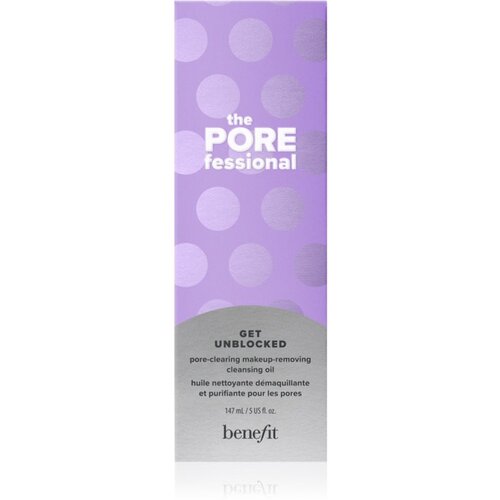 Benefit The POREfessional GET UNBLOCKED ulje za či&amp;scaron;ćenje i skidanje make-upa za zaglađivanje kože lica i smanjenje pora 147 ml Slike