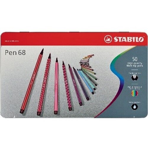 Stabilo fiber pen pero 68, kovinsko ohišje 50, (21655190) Cene