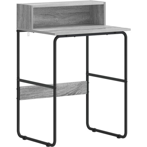  Stol s pohranom Siva Sonoma 60 x 50 x 91 cm Slike