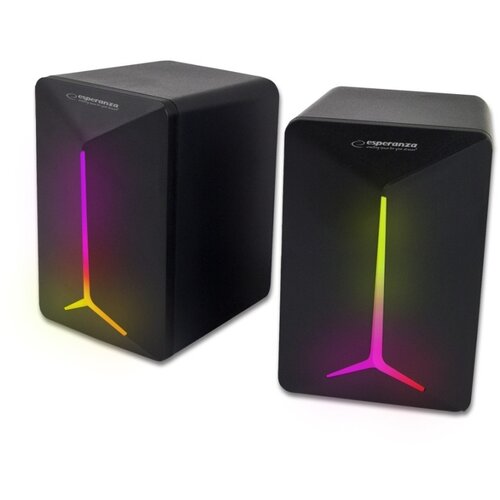 Esperanza Zvučnici 2.0 USB SPEAKERS 2.0 LED RAINBOW FREVO EGS105 Cene