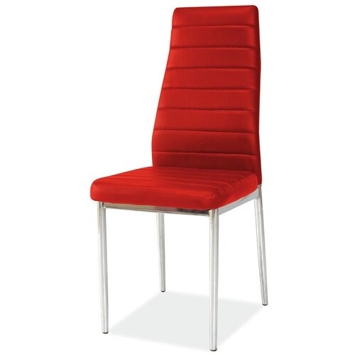 Molarem Home Stolica H261 CHROM-crvena Slike