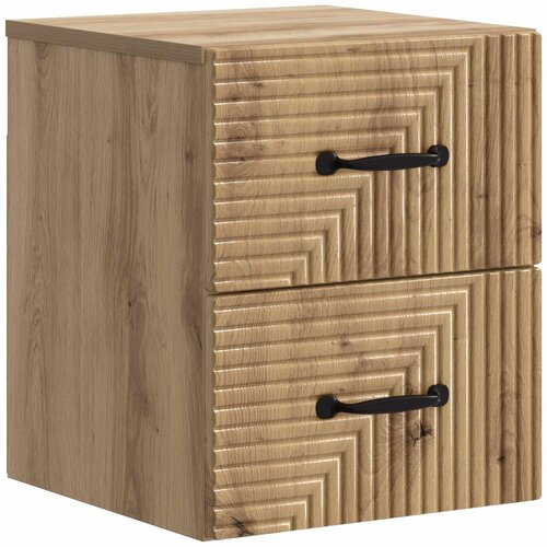 vidaXL Stenski nočni omarici Artisan hrast 34,5 x 33 x 40 cm, (5000298677) Cene