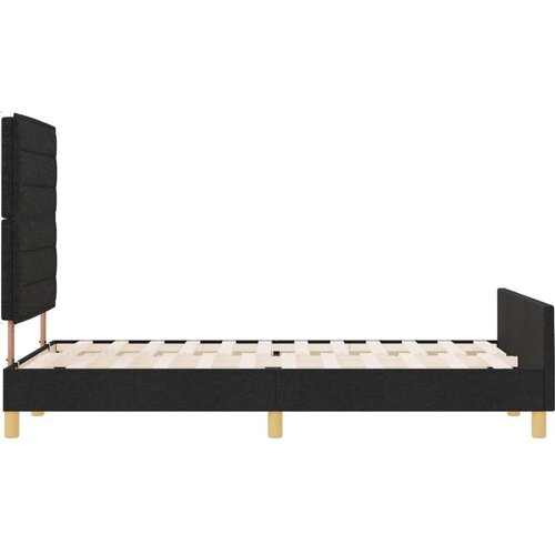  Tamnosmeđi okvir kreveta 120x200 cm tkanina Slike