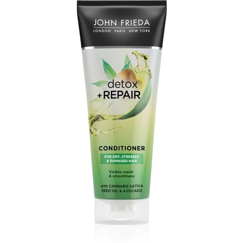 John Frieda Detox & Repair čistilni razstrupljevalni balzam za poškodovane lase 250 ml Cene