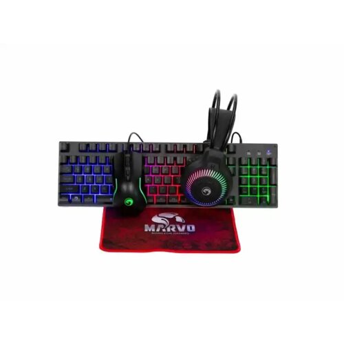 Marvo loot 40 CM416 tastatura + miš + slušalice + podloga Slike
