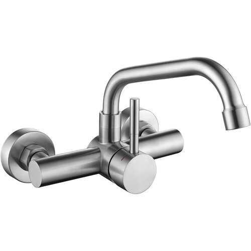 TONDIY 360&deg; stenska kuhinjska armatura mat inox Cene