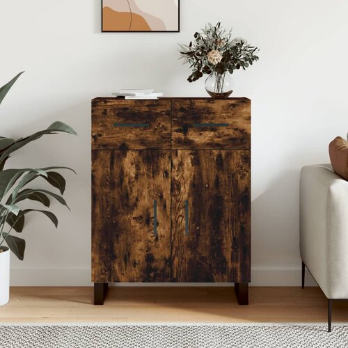vidaXL Komoda boja dimljenog hrasta 69 5x34x90 cm konstruirano drvo Cene