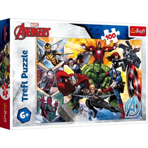 Puzzle line 16431 puzzle 100 marvel ( t64312 ) Slike
