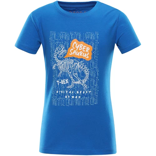 NAX Children's T-shirt POLEFO electric blue lemonade