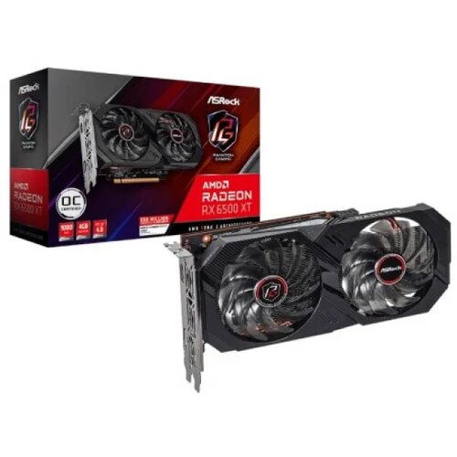 AsRock svga rx 6500XT phantom gaming d 4GB oc, RX6500XT pgd 4GO Cene