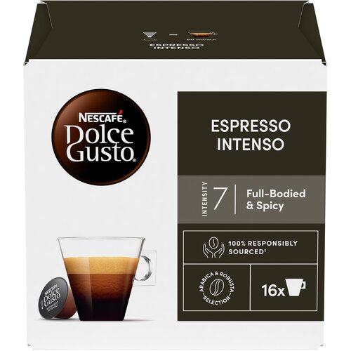 Nescafe Kapsule za kafu Dolce Gusto Espresso Intenso, 16 kapsula, 112 g Slike