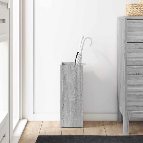  Stalak za ki&amp;scaron;obran s pohranom Siva Sonoma 20 x 20 x 55,5 cm Slike
