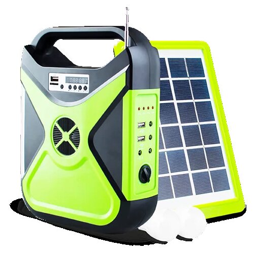 Greentech Svestrani prijenosni solarni set sa powerbankom SPS-300 Slike