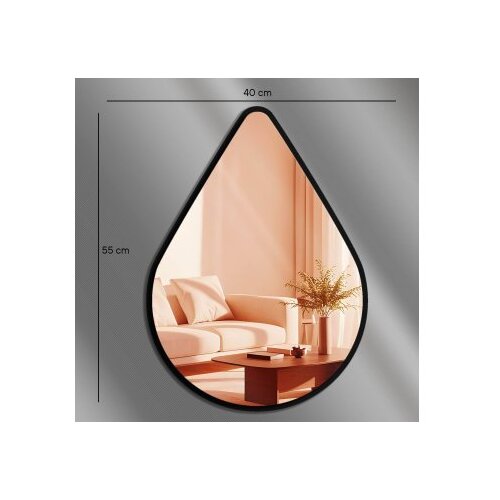 Wallxpert Ogledalo Ozgl516, 40x55 cm, Rose-gold Slike