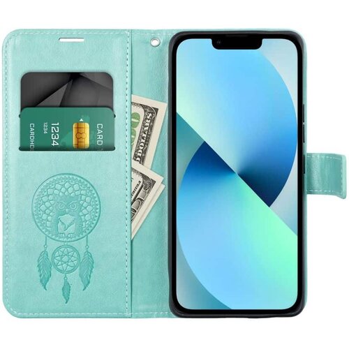 Forcell MEZZO Book case za XIAOMI Redmi 9AT / Redmi 9A dreamcatcher zelena Slike