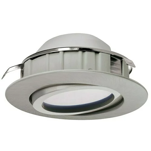 Eglo Ugradbena LED svjetiljka Pineda (6 W, D x Š x V: 8,4 x 8,4 x 4 cm, Mat nikal, Topla bijela)