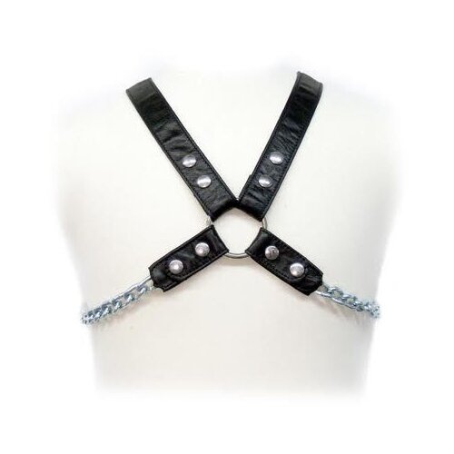 LEATHER BODY CHAIN HARNESS II Slike