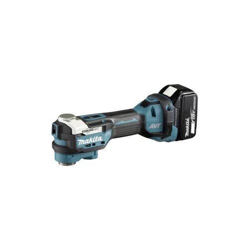 Makita Akumulatorski višenamjenski alat 18V / 5.0 Ah, 1 baterija + punjač + 44-dijelni set pribora u MAKPAC-u DTM52T1JX2 baterijska višenamjenski alat bez četkica, uklj. kofer 18 V Cijene