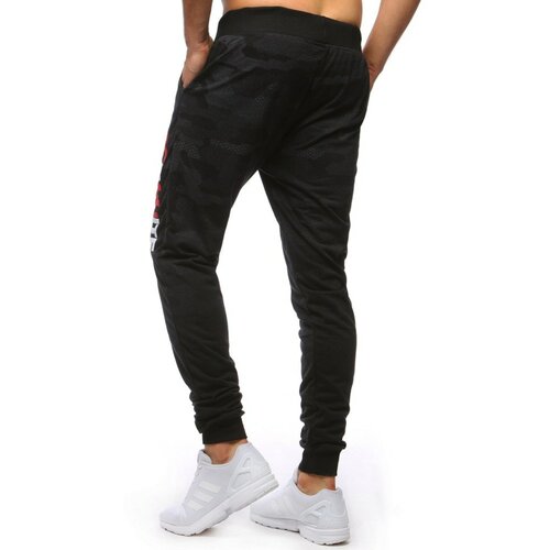 DStreet Men's black sweatpants UX3526 Slike