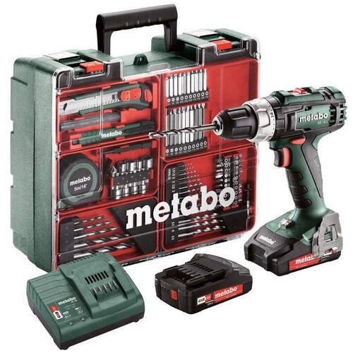 Metabo akumulatorska bušilica/zavrtač sa priborom BS 18 L SET, 602321870, 2x2.0Ah Cene